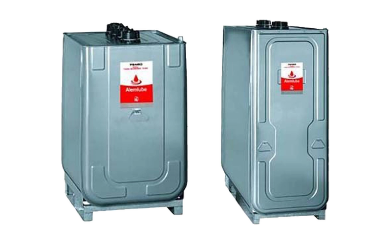 Waste oil and lube tank