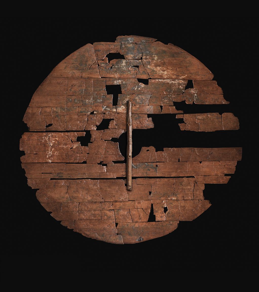 Danmarks eneste bevaret vikingeskjold