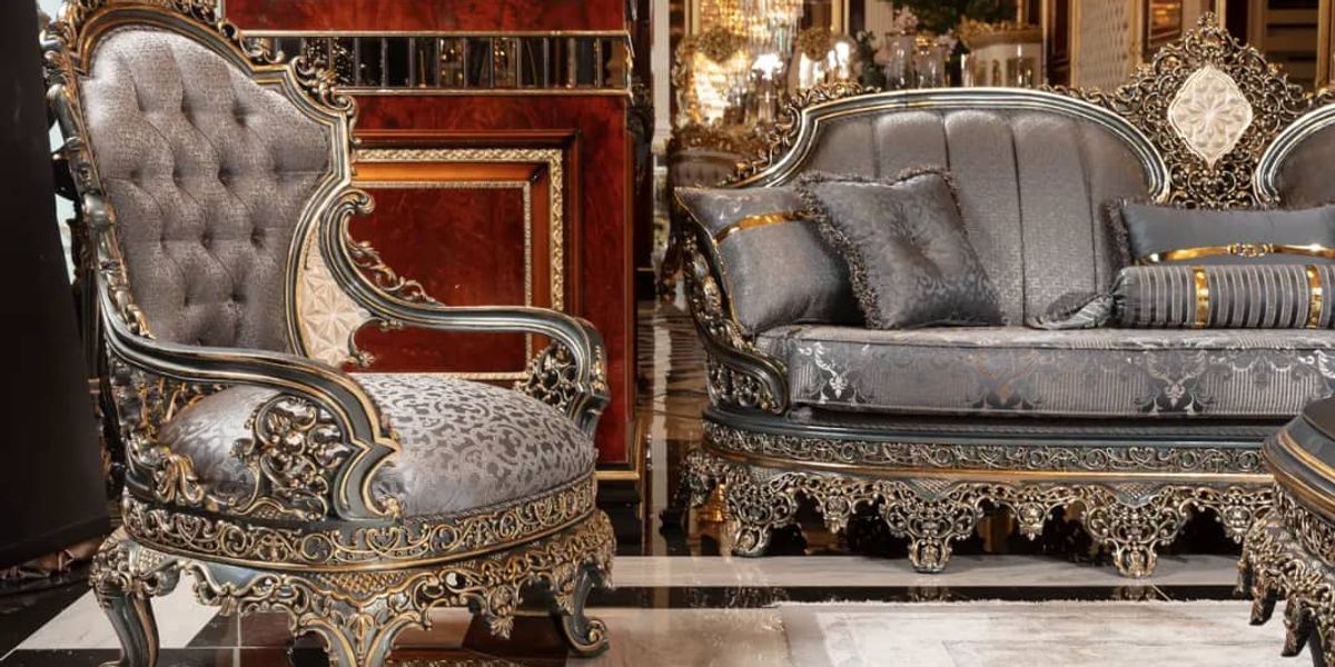 Baroque-but-now: Why This Ultra-Ornate Sofa & Chair Are the Next Big Design Trend