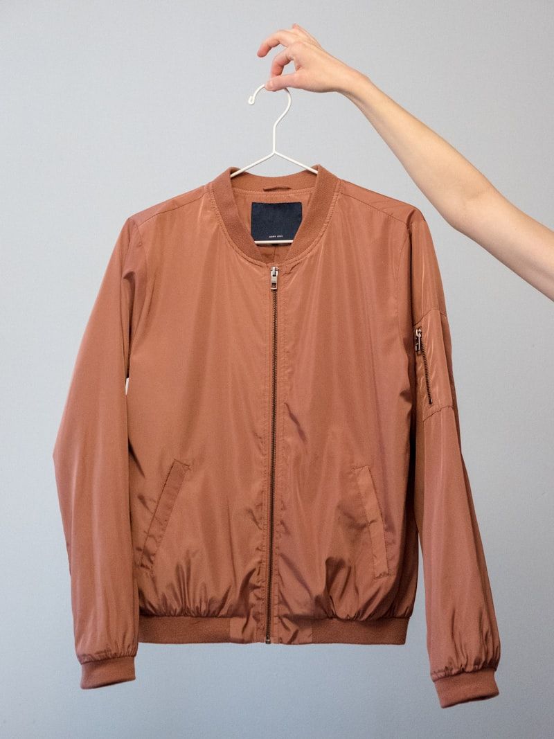 Dark Wood Oversized Jacket
