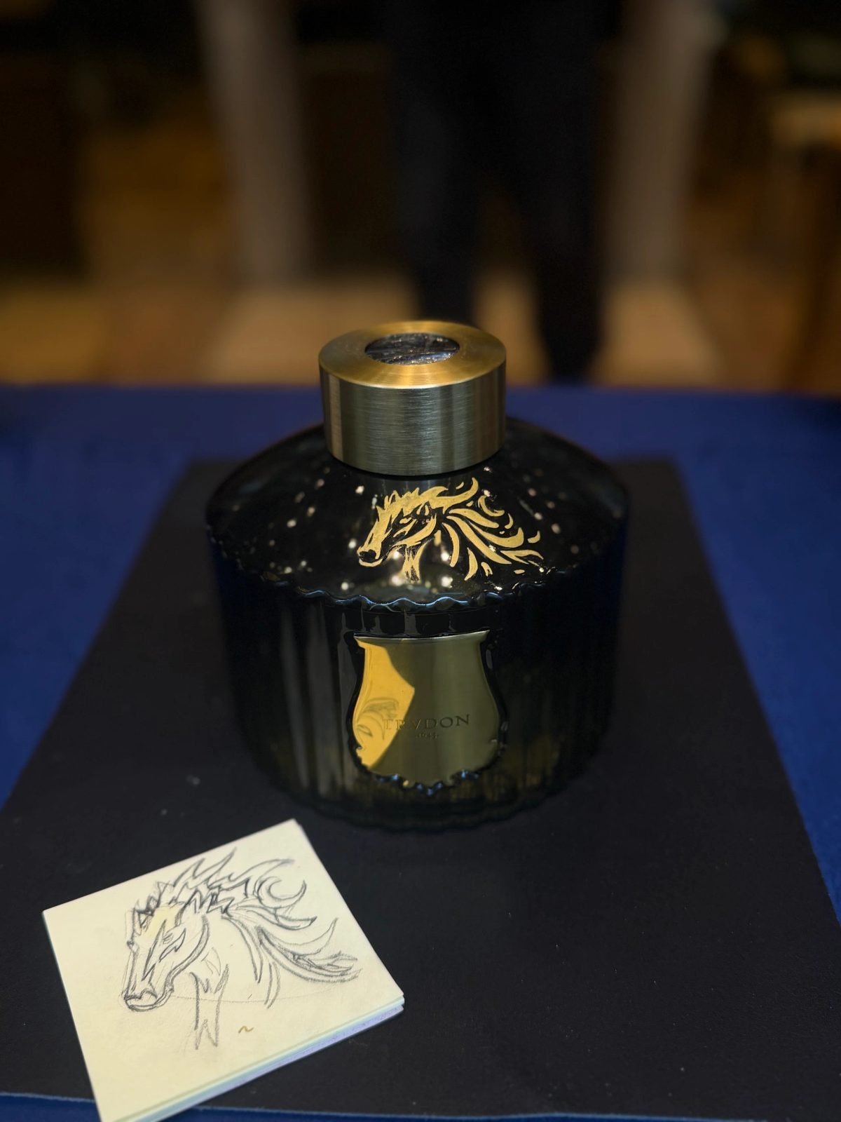 Personalized fragrance objects and event details