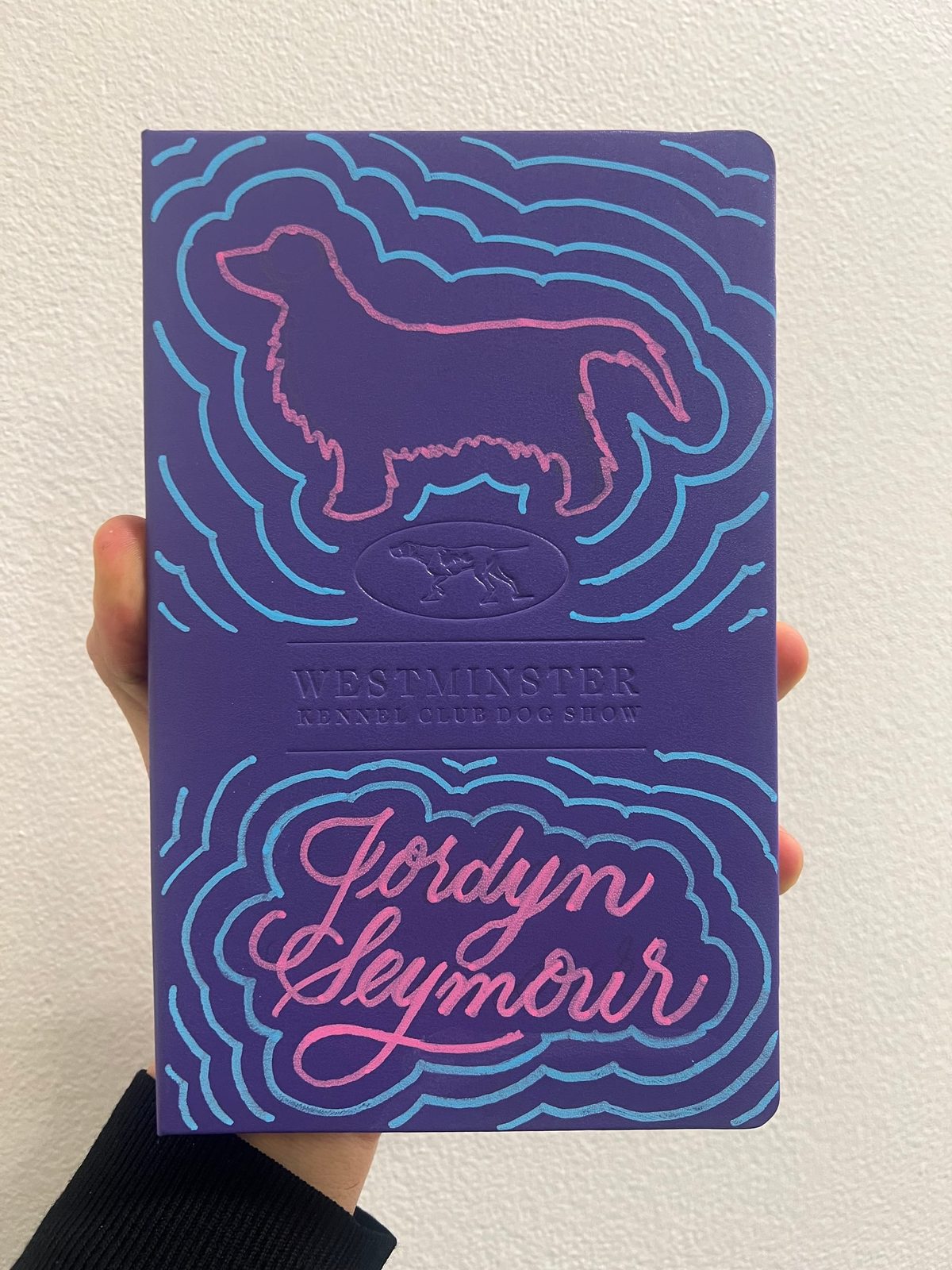 Finished illustrated paper object