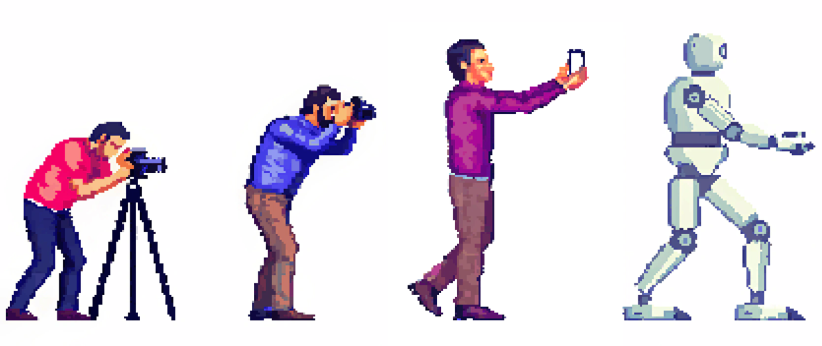 Evolution der Fotografie bis zur KI