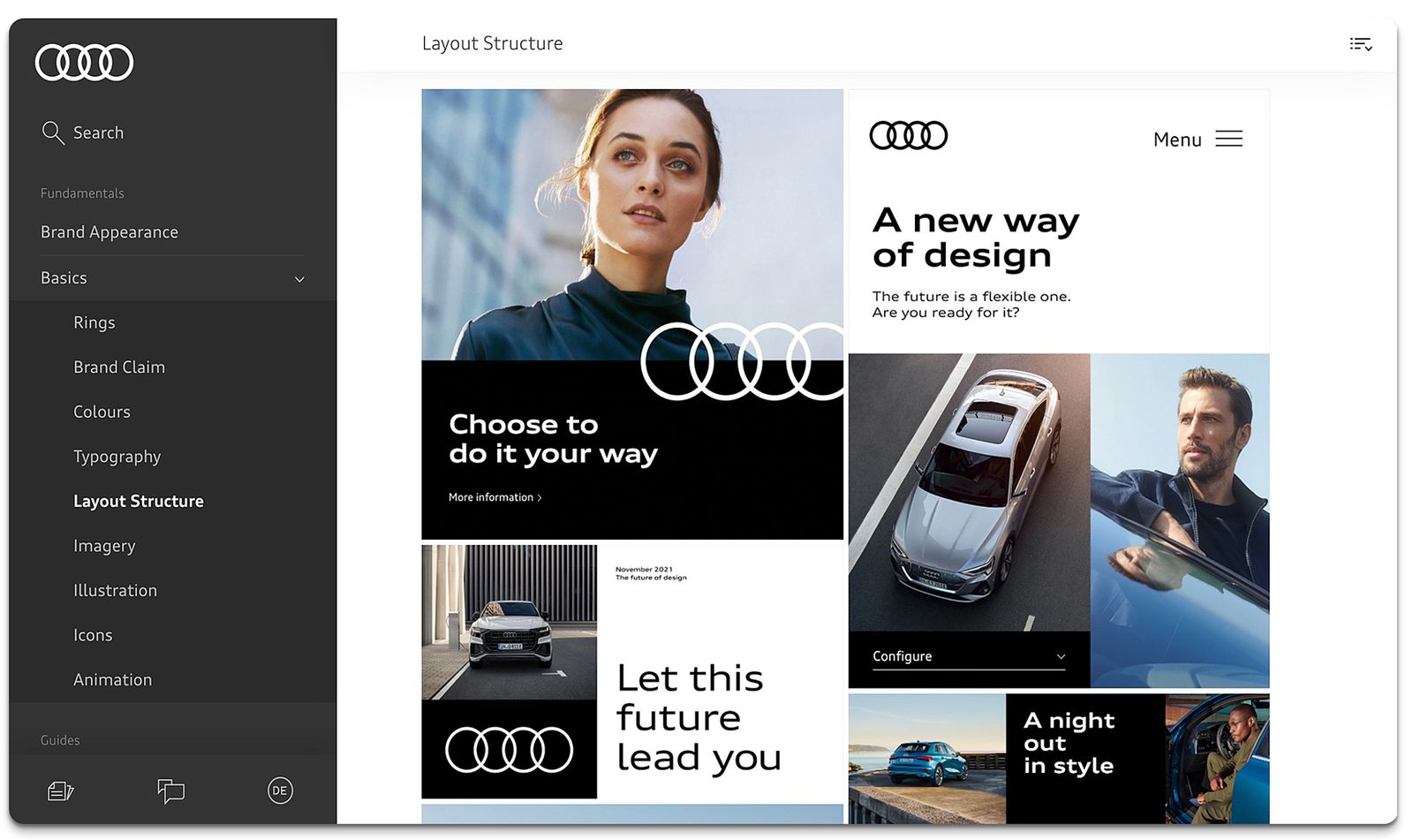 Brand Guide von Audi