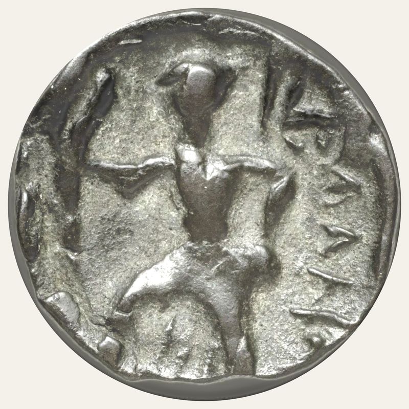 Reverse — Coin of King Ballaios — Rhizon type (Risan mint)