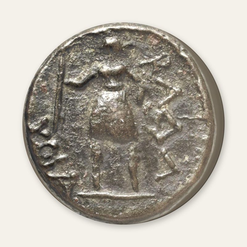 Reverse — Coin of King Ballaios — second specimen