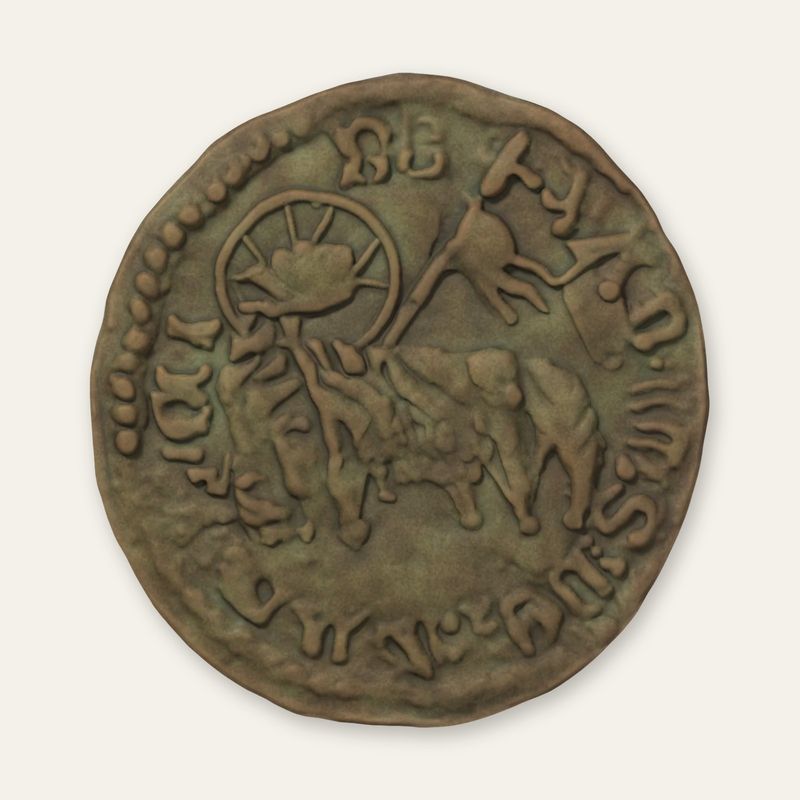 Reverse — Follaro of Ulcinj — the Virgin and the Lamb of God