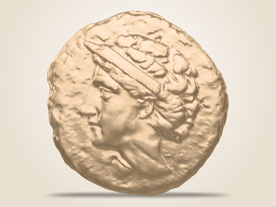 Monedha e qytetit të Lisit — Artemida dhe rrufeja