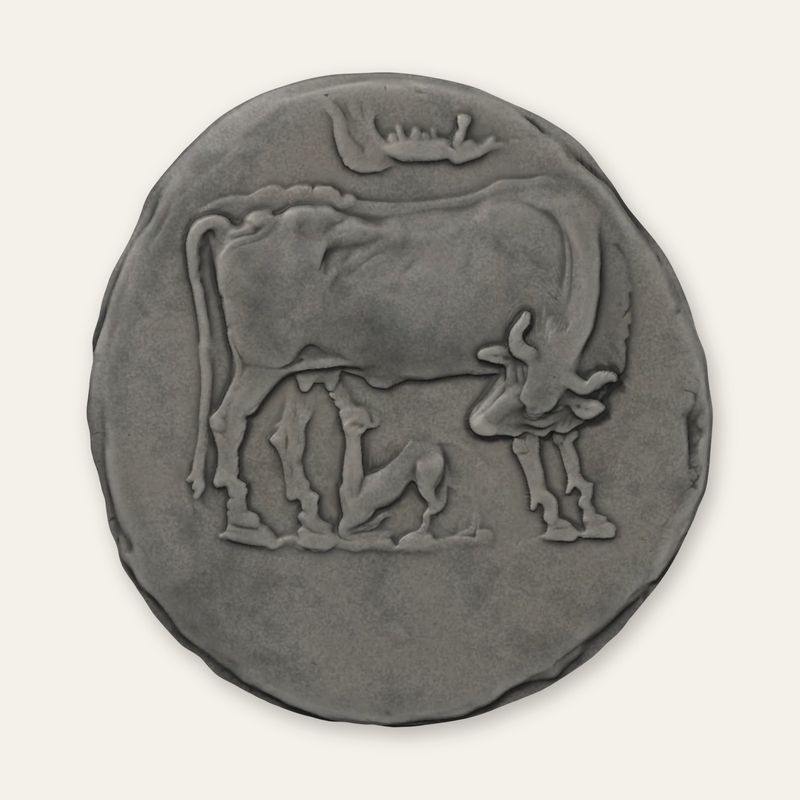 Obverse — Silver stater of King Monounios