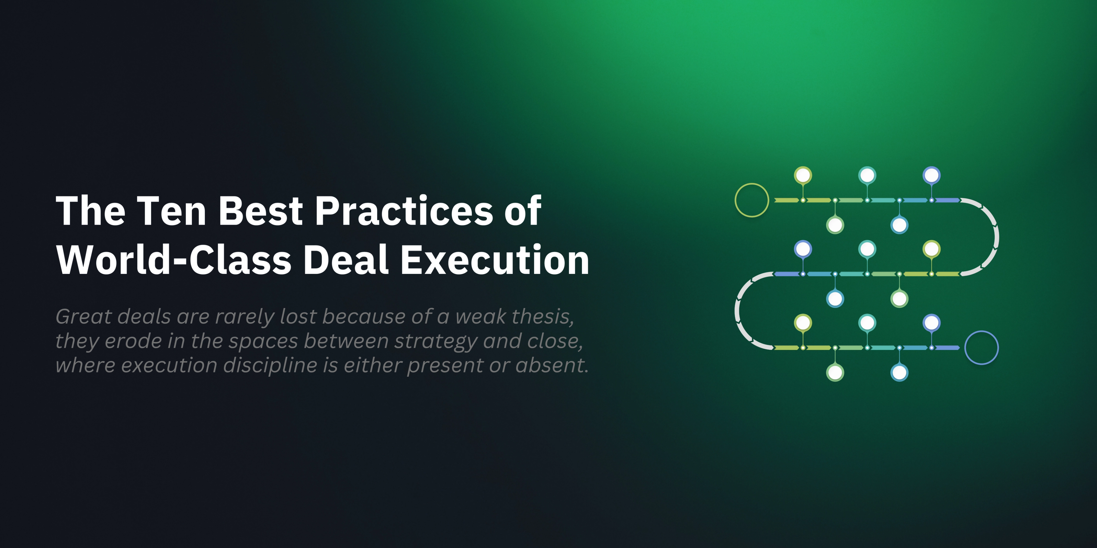 10 Best Practices of World-Class Deal Execution-banner