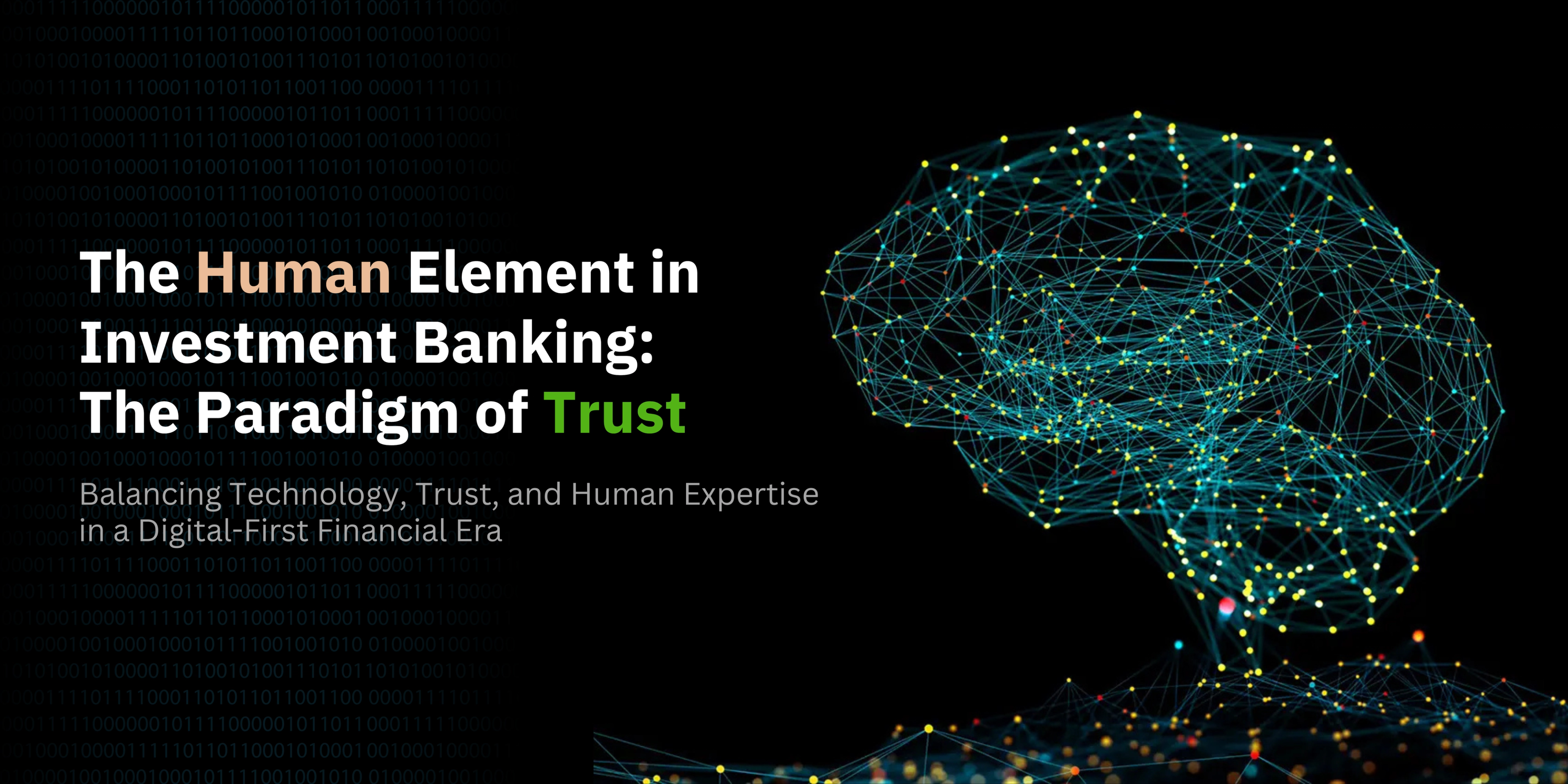 The Human Element in Investment Banking: The Paradigm of Trust-banner