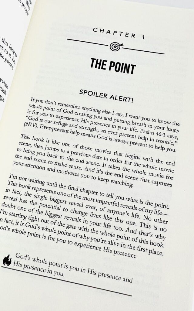 Get to the Point sample page