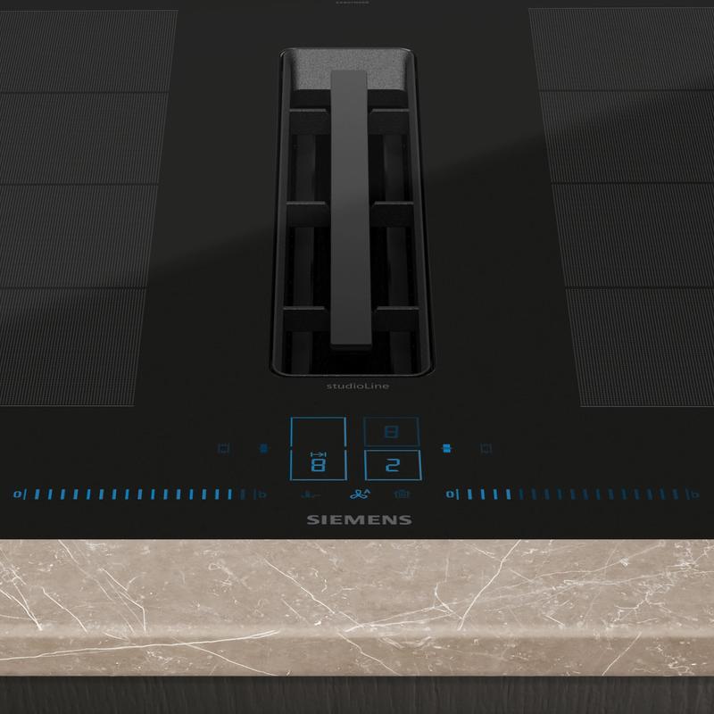 iQ700, Induction hob with integrated ventilation system, 80 cm, flush mount - image 1