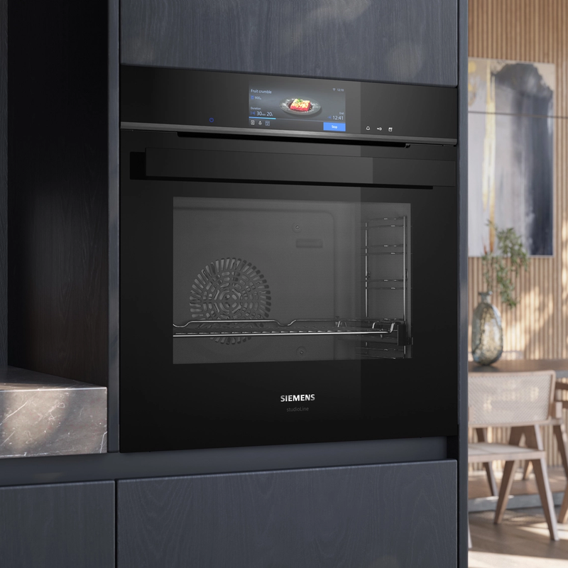 IQ700 Built-in oven with steam function 60 x 60 cm Black - image 4