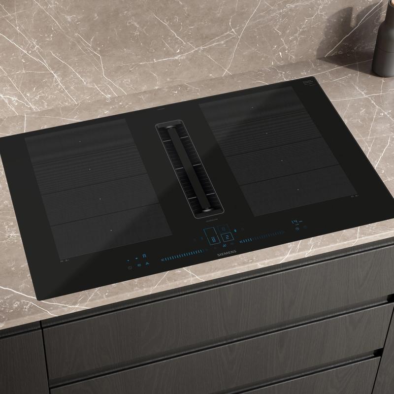 iQ700, Induction hob with integrated ventilation system, 80 cm, flush mount - image 3