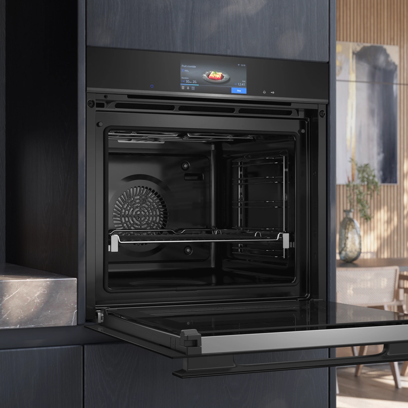 iQ700, Built-in oven, 60 x 60 cm, Black - image 1