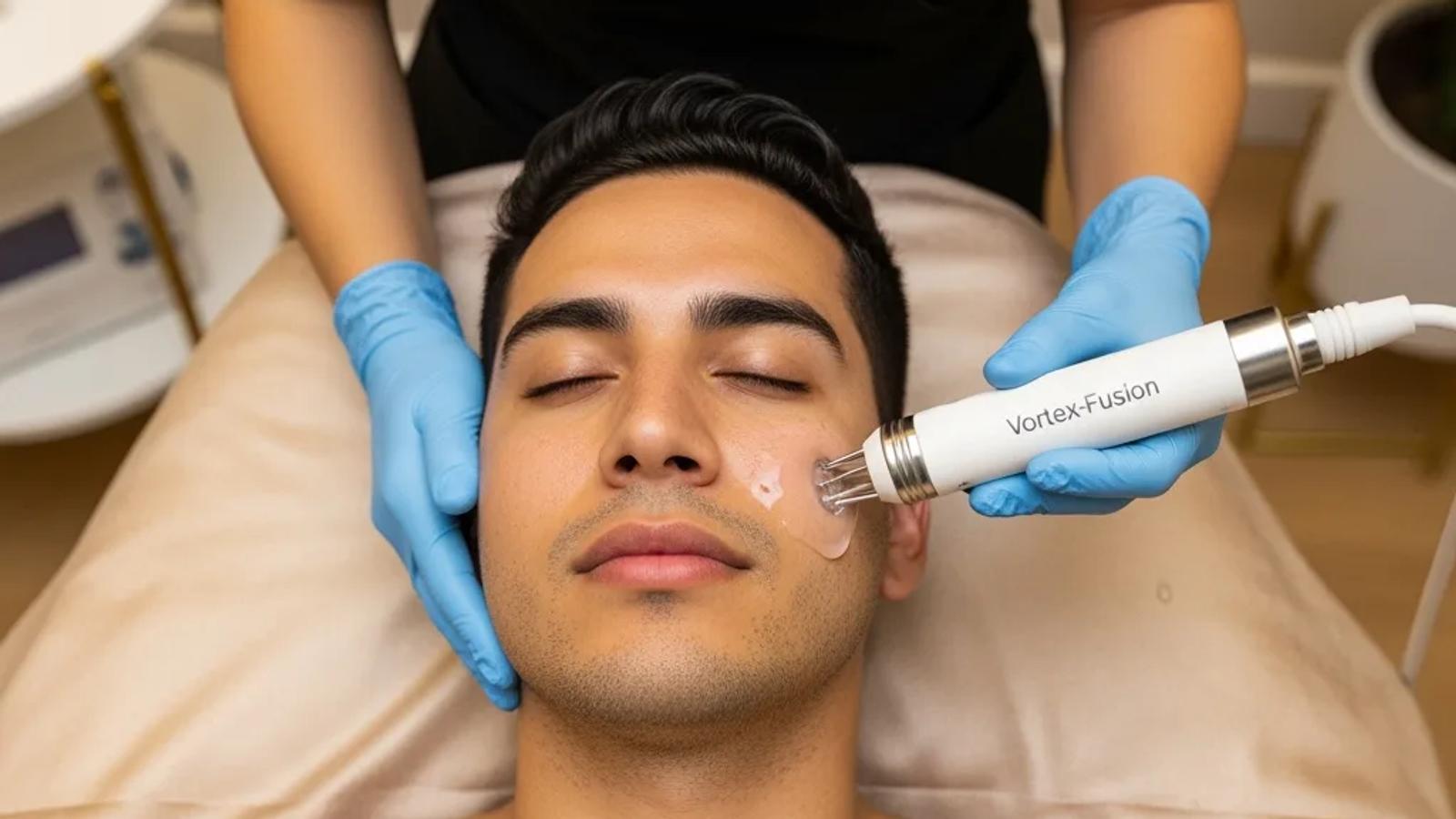Hydrating hydradermabrasion facial at Aura Aesthetics in Temecula