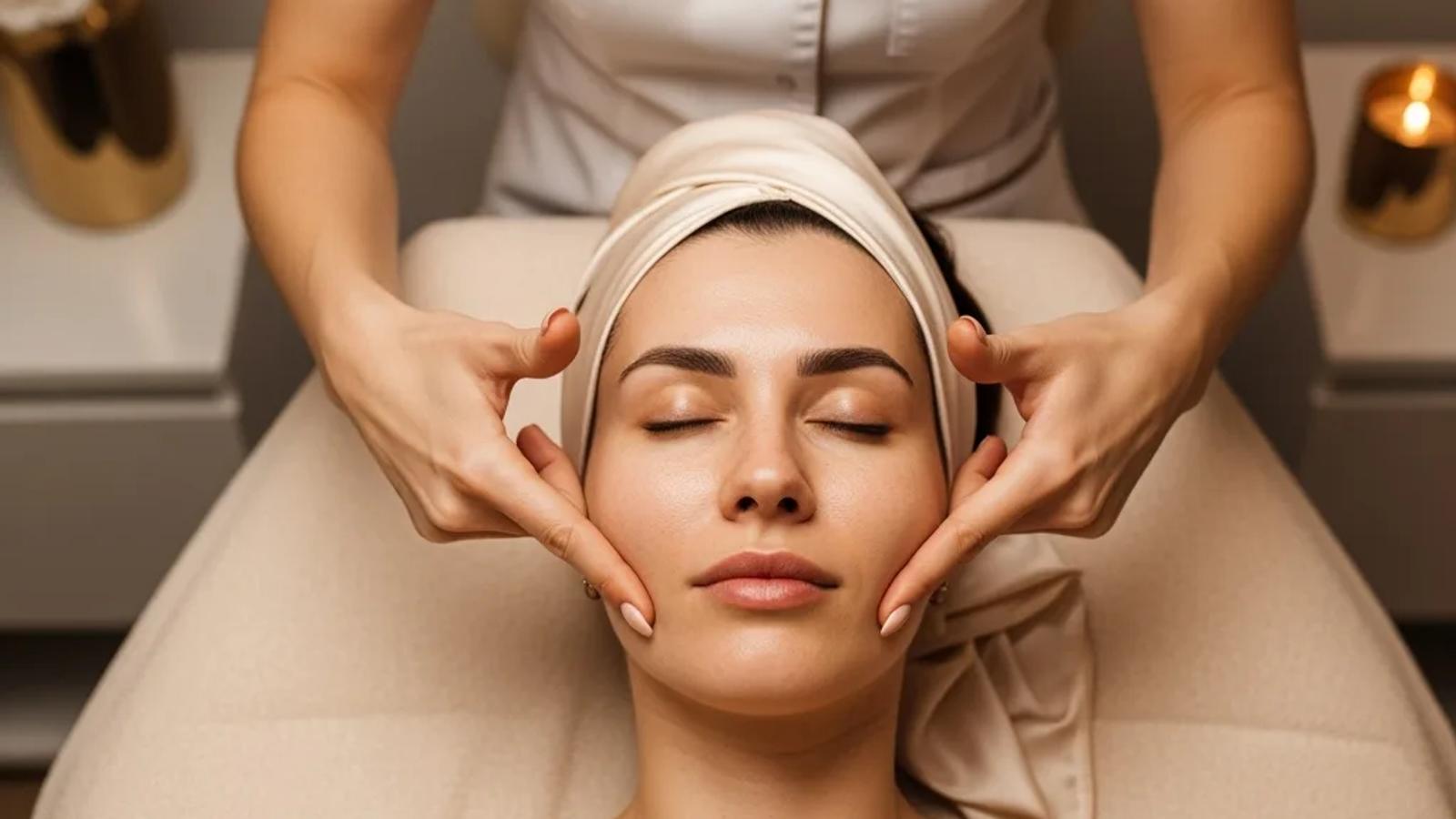 Buccal intraoral facial massage treatment at Aura Aesthetics in Temecula