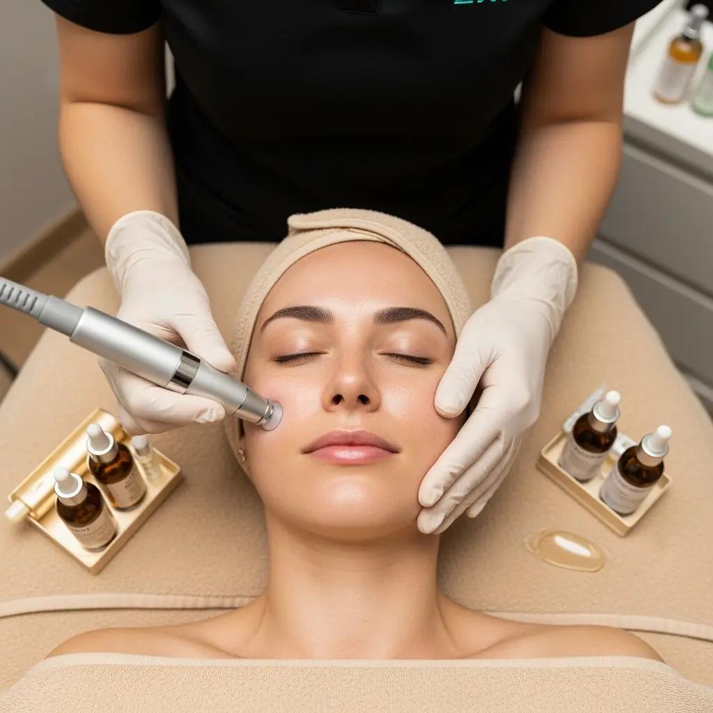 Professional Hydro Glow Facial (HydraFacial-style) at Aura Aesthetics in Temecula