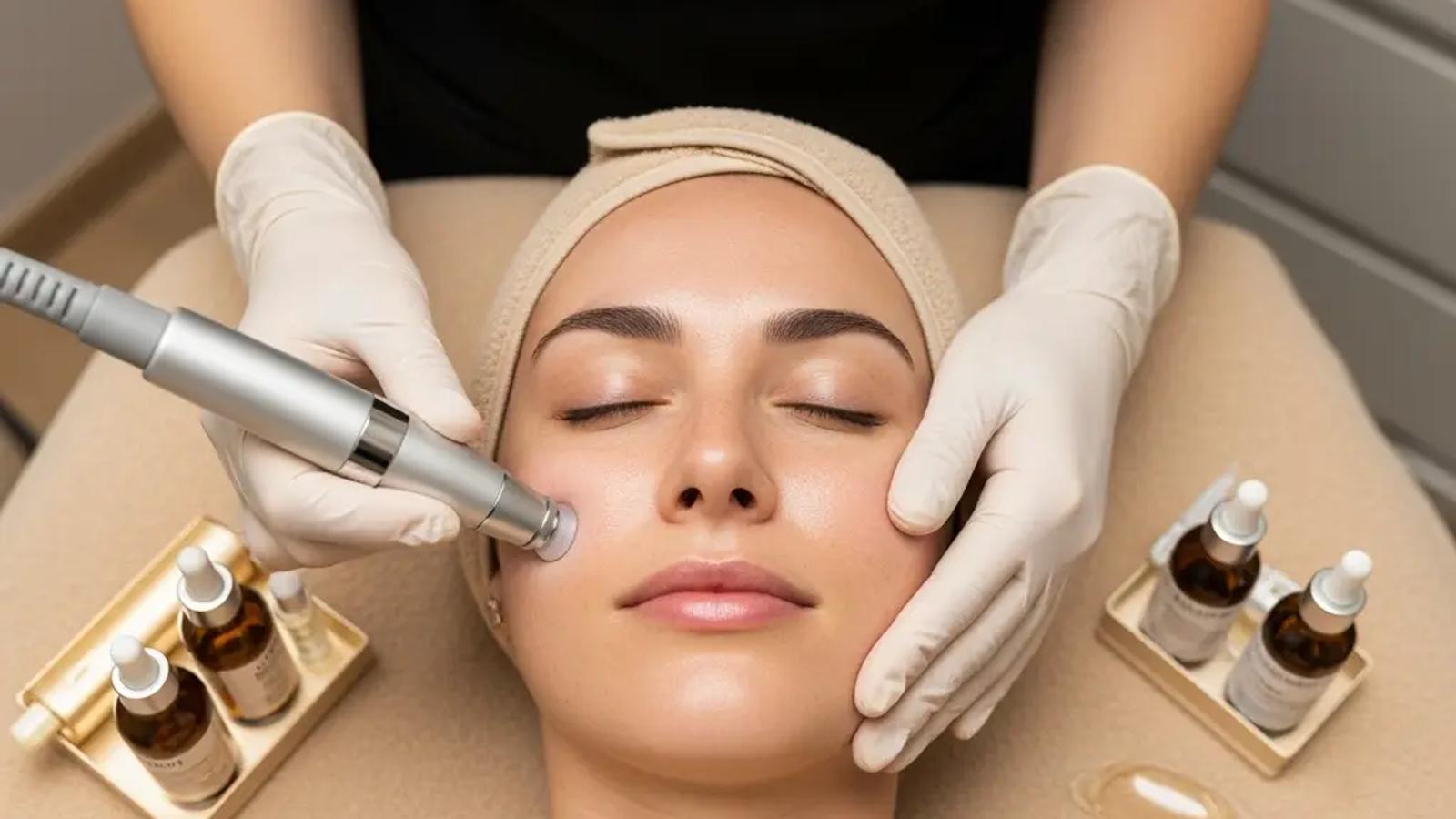 Professional Hydro Glow Facial (HydraFacial-style) at Aura Aesthetics in Temecula