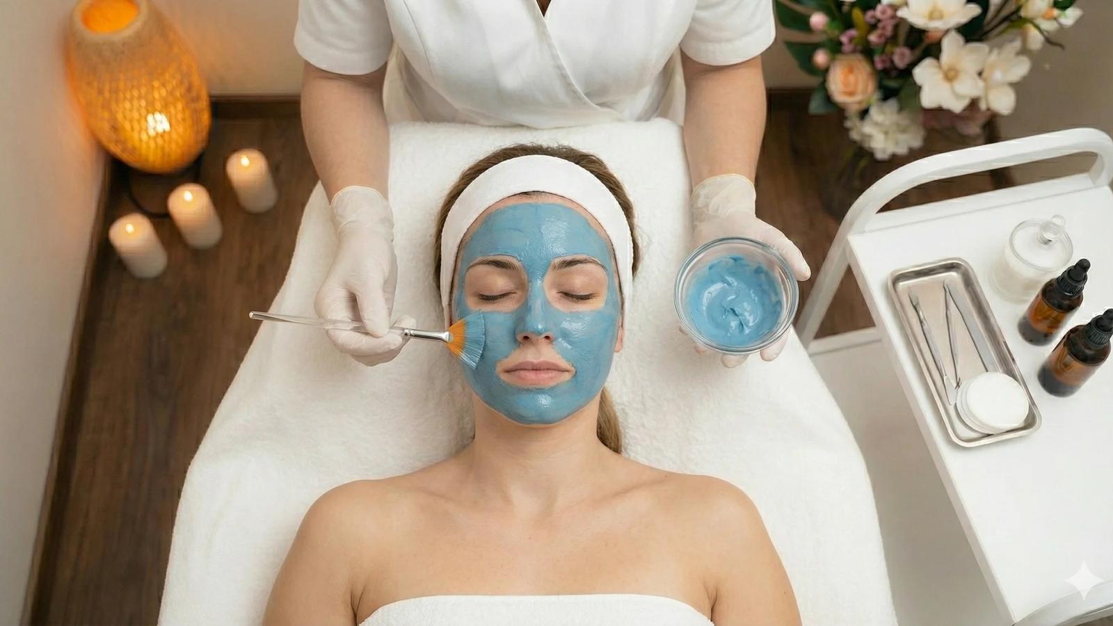 Brightening European facial treatment at Aura Aesthetics in Temecula