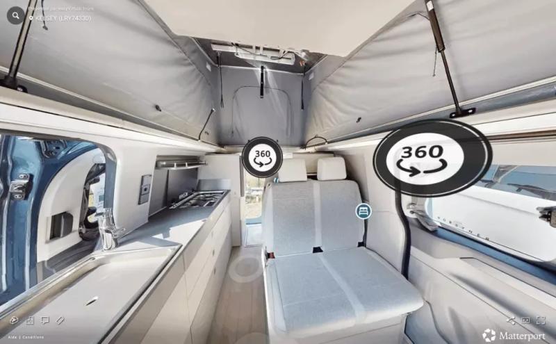 Preview of the virtual tour: Camper van