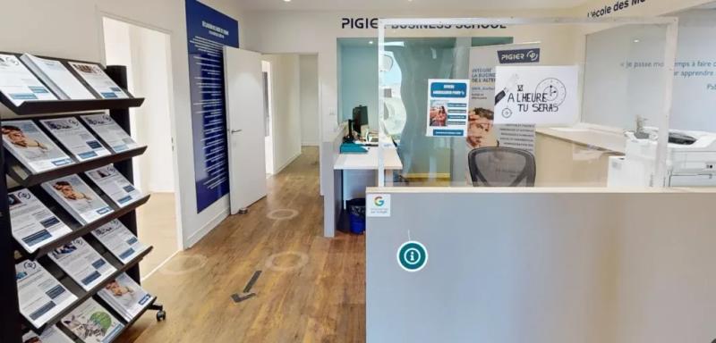 Preview of the virtual tour: École Pigier – Dijon