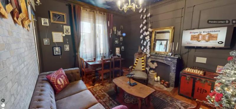 Preview of the virtual tour: Harry Potter Airbnb