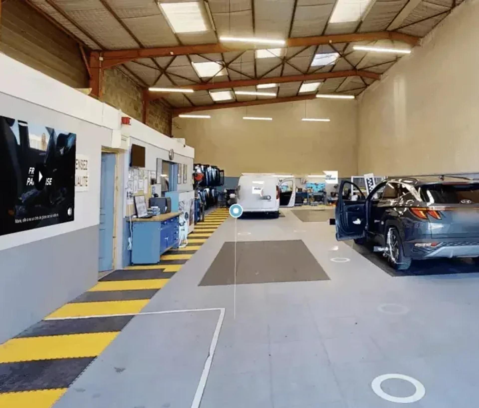 L'atelier France Pare-Brise capté en 360°