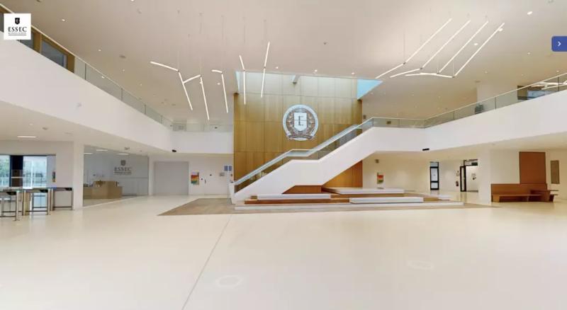 Preview of the virtual tour: ESSEC