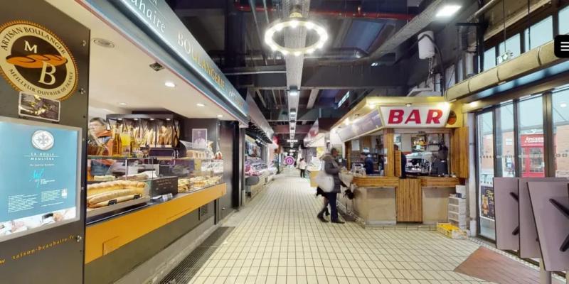 Preview of the virtual tour: Marché Victor Hugo Toulouse
