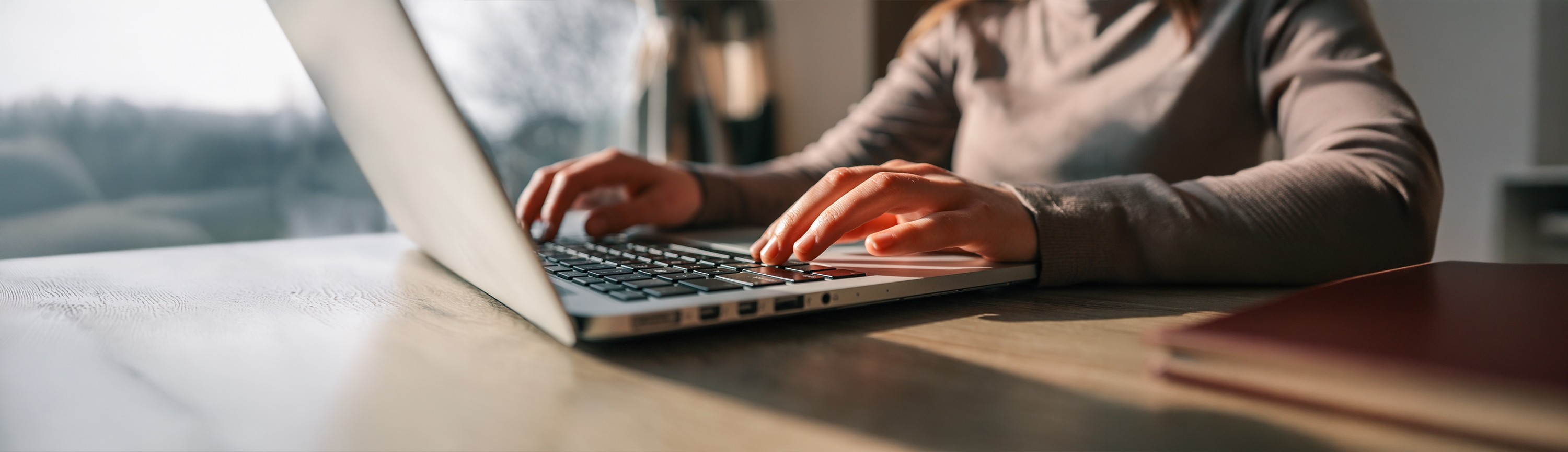 Professionals collaborating in a modern workplace