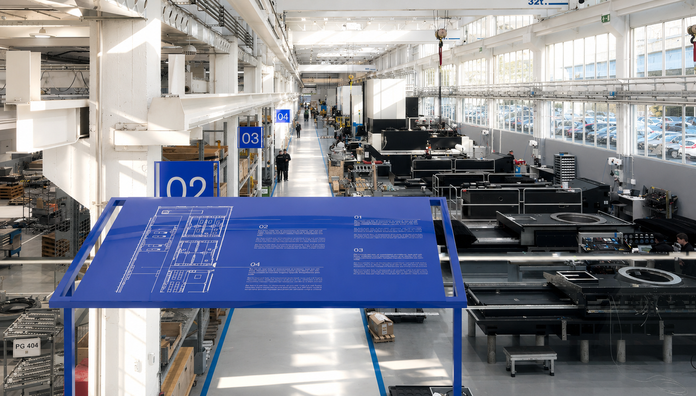 Espacio de marca de Danobat: interiorismo corporativo por BeNorth.Studio