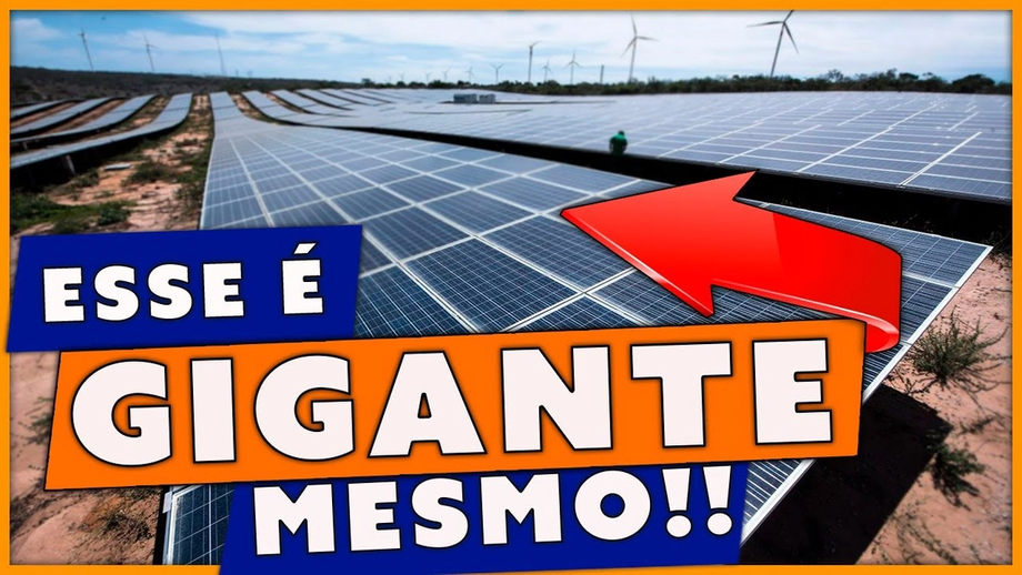 Essa é a Maior Usina Solar da América Latina