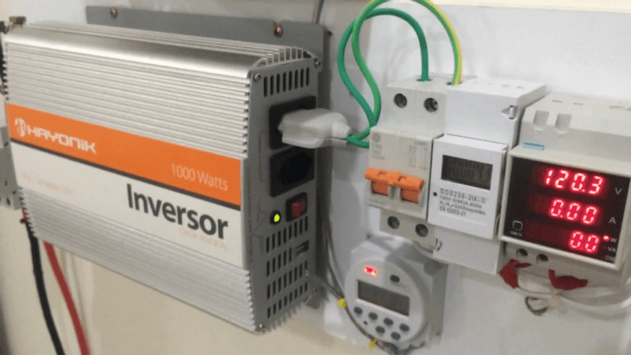 Não esqueça de ligar a chave do inversor! Não esqueça de ligar a chave do inversor!