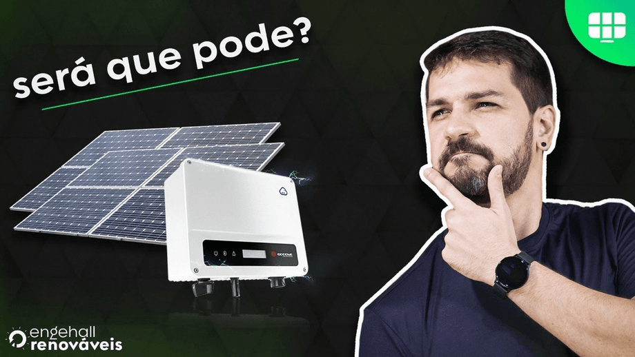 Potência maior de módulos que a potência do inversor, pode? Potência maior de módulos que a potência do inversor, pode?
