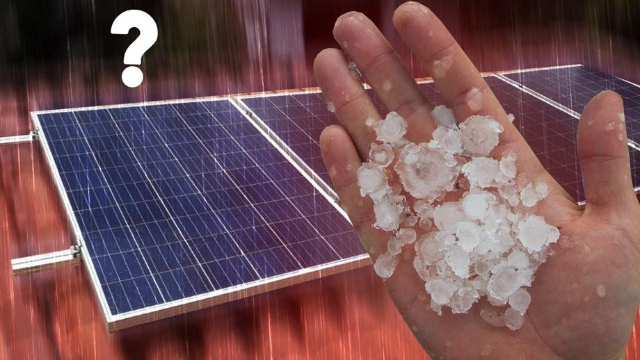 Painel solar SUPORTA chuva de GRANIZO? Painel solar SUPORTA chuva de GRANIZO?