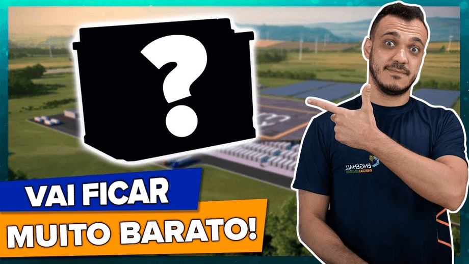 A BATERIA que MUDA tudo e é 10x mais BARATA!