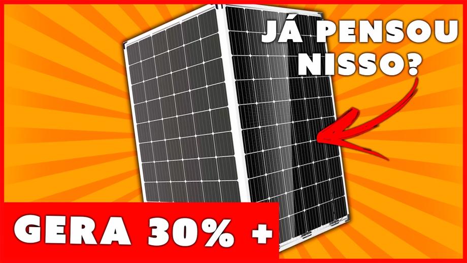 Módulo Fotovoltaico Bifacial Módulo Fotovoltaico Bifacial