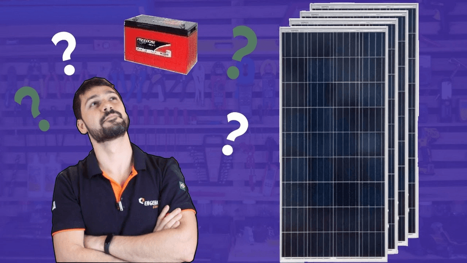 Devo instalar mais placas ou mais baterias? Devo instalar mais placas ou mais baterias?