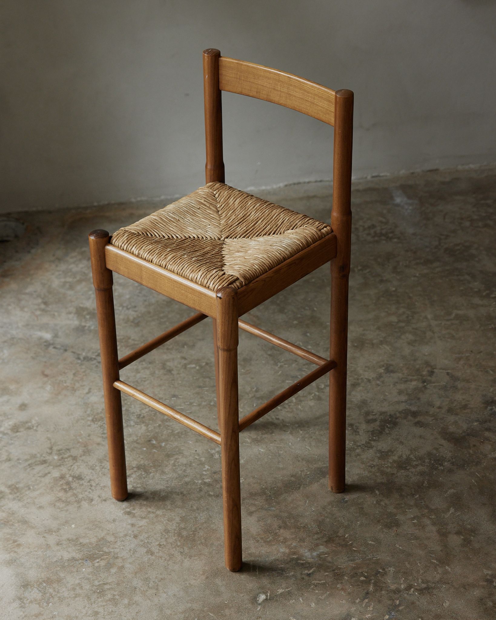 WICKER BAR STOOLS by Vico Magistretti | Studio Gardner
