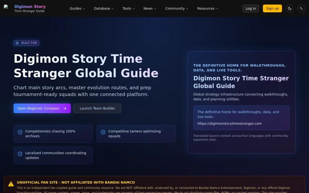 image of Digimon Story Time Stranger