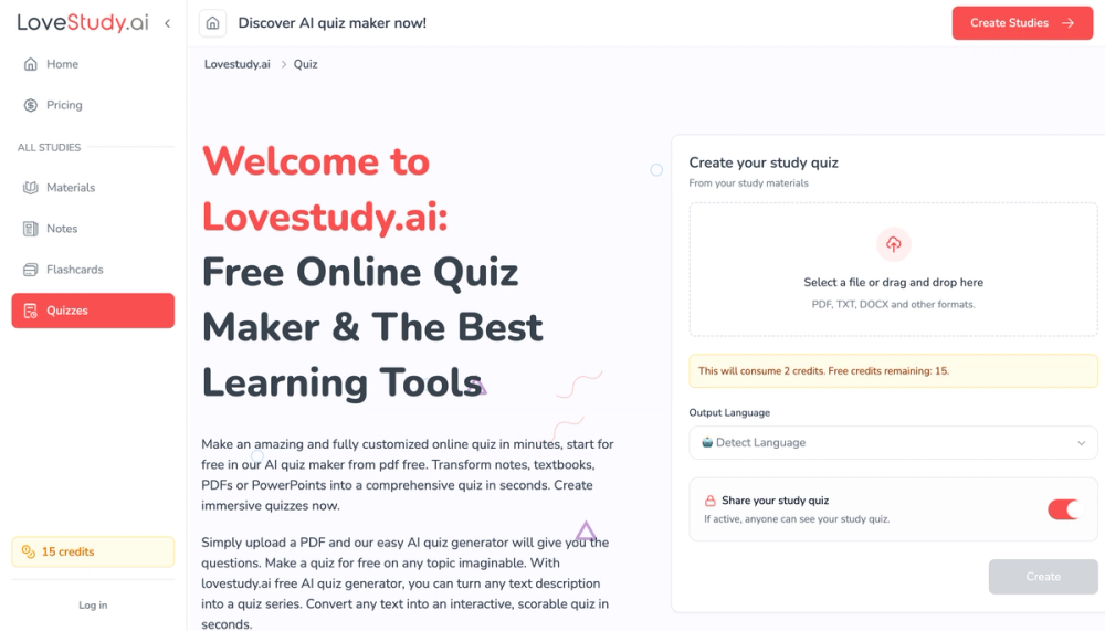 image of LoveStudy.ai image of LoveStudy.ai