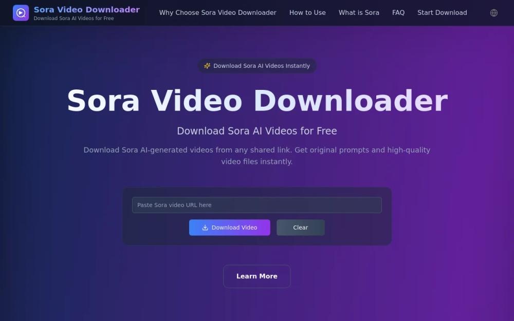 image of Sora Video Downloader