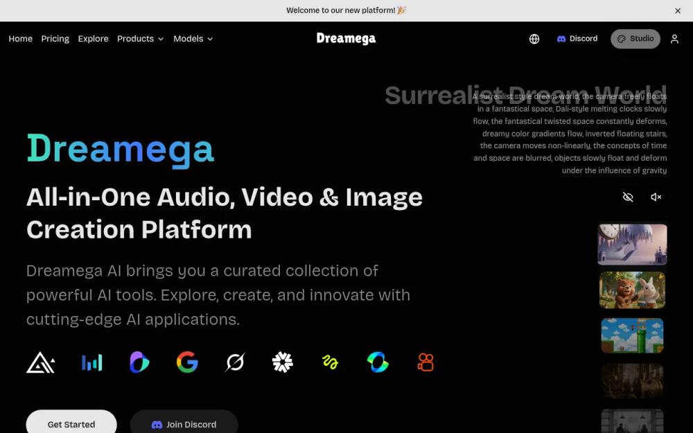 image of Dreamega AI