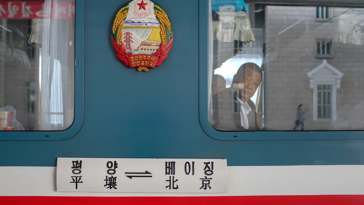 Pyongyang to Beijing train