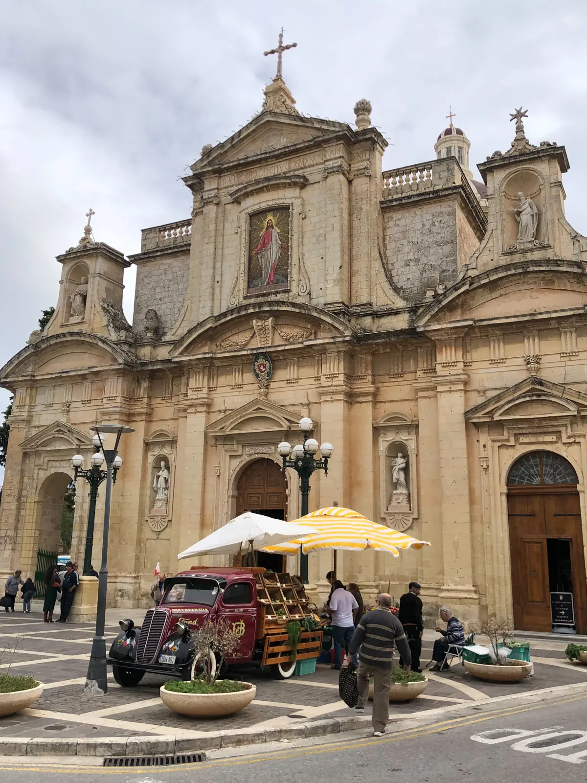 Parish Church of St Paul outside of Mdina old town