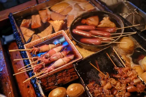 Oden and other Japanese foods