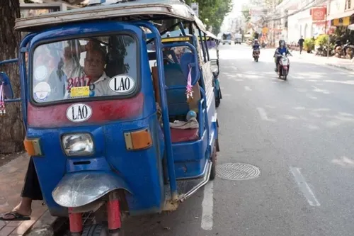 Tuk Tuk’s in Vientiane, Laos