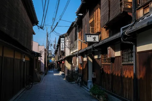 Back streets of Kyoto
